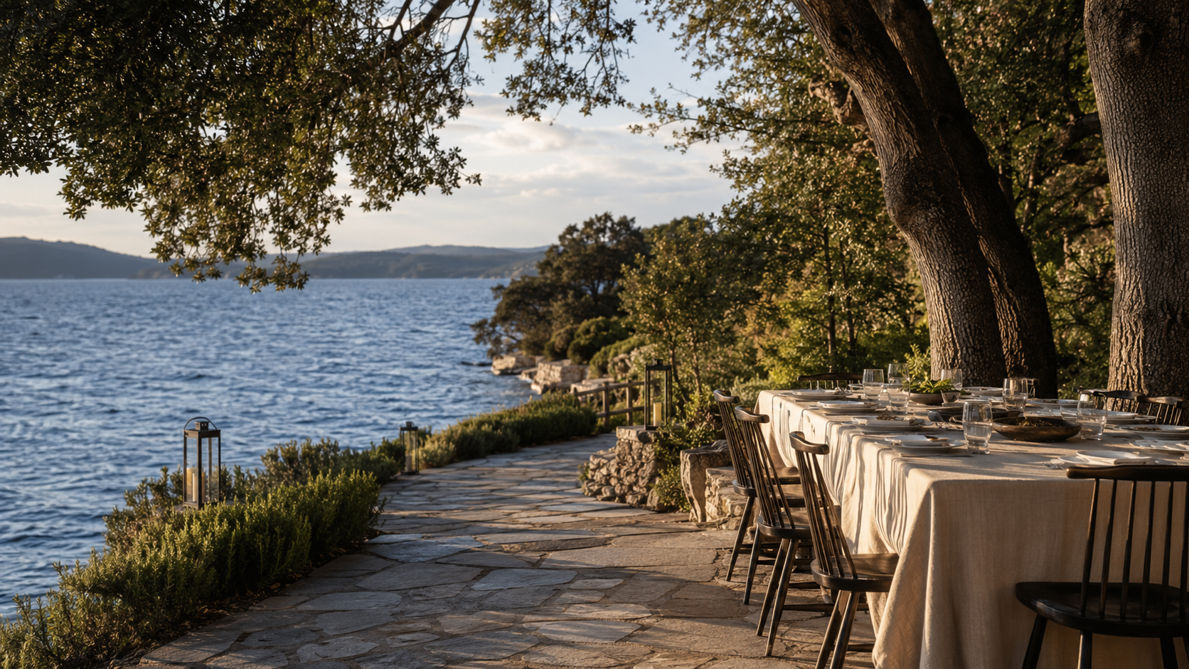 A peaceful waterside setting for the Three-Day Marriage Conference